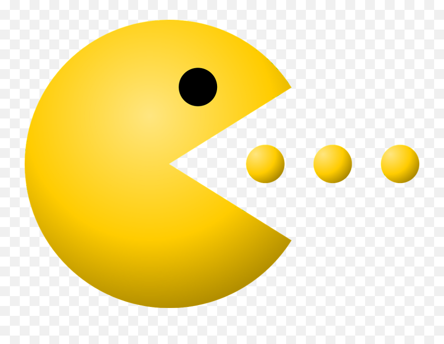 Pin - Pacman Png Emoji,80s Retro Emoticon
