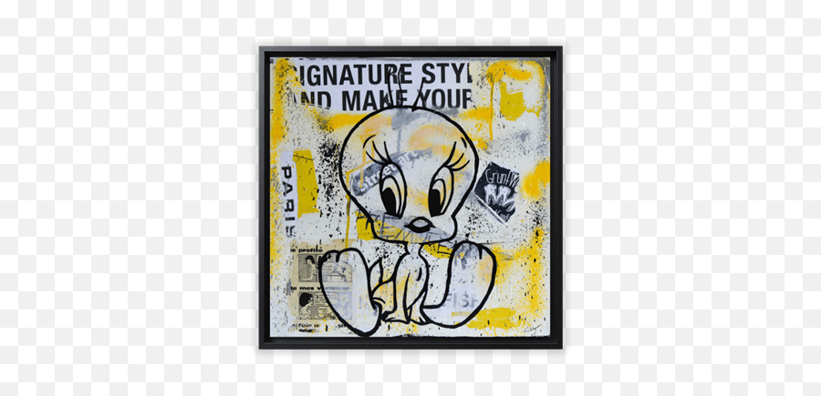 Large Paintings Titi - Poster Frame Emoji,Mixed Emotions Cartoon Drawing