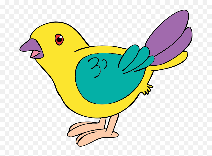 Free Bird Clip Art Clipart 3 - Bird Clipart Emoji,Purple Bird Emoji