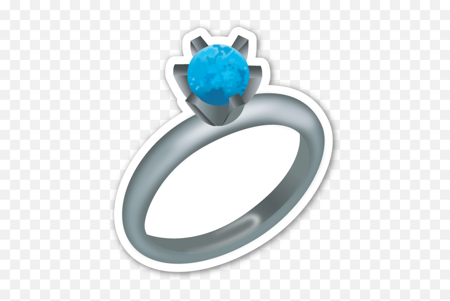 Pin - Ring Emoji,Stone Head Emoji