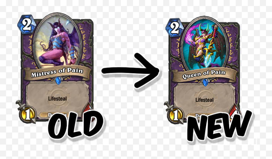 Hearthstone Artwork Changes Are Not Censorship Says Blizzard - Hearthstone Mistress Of Pain Change Emoji,Old Deviant Art Emoticons