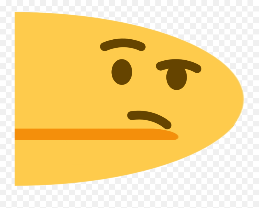 Thinking Emoji - Discord Emoji Transparent Thonk Emoji Png,Noose Emoji