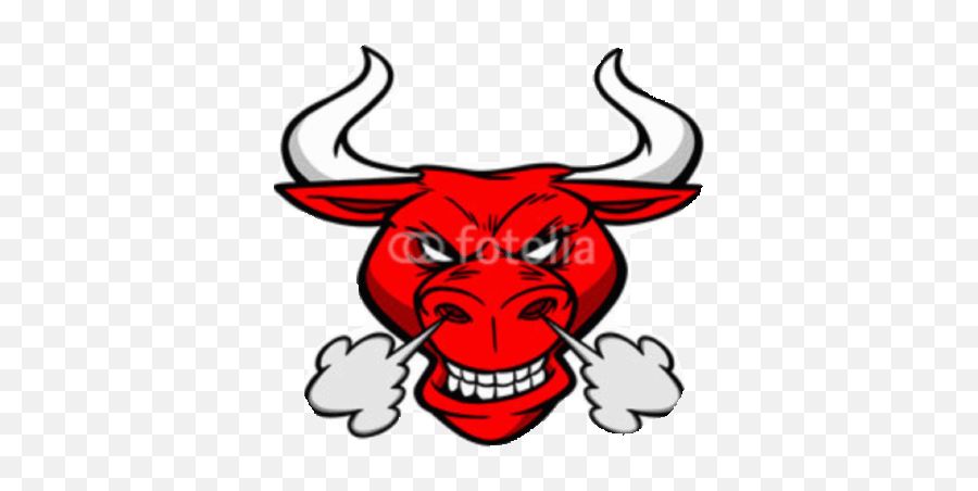 Top Red Bull Stickers For Android Ios - Bull With Smoke Coming Out Of Nose Emoji,Bull Emoji
