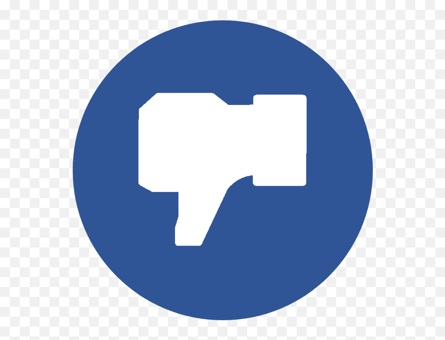 Dislike Facebook Icon - Dislike Facebook Icon Emoji,Facebook Thumbs Down Emoticon