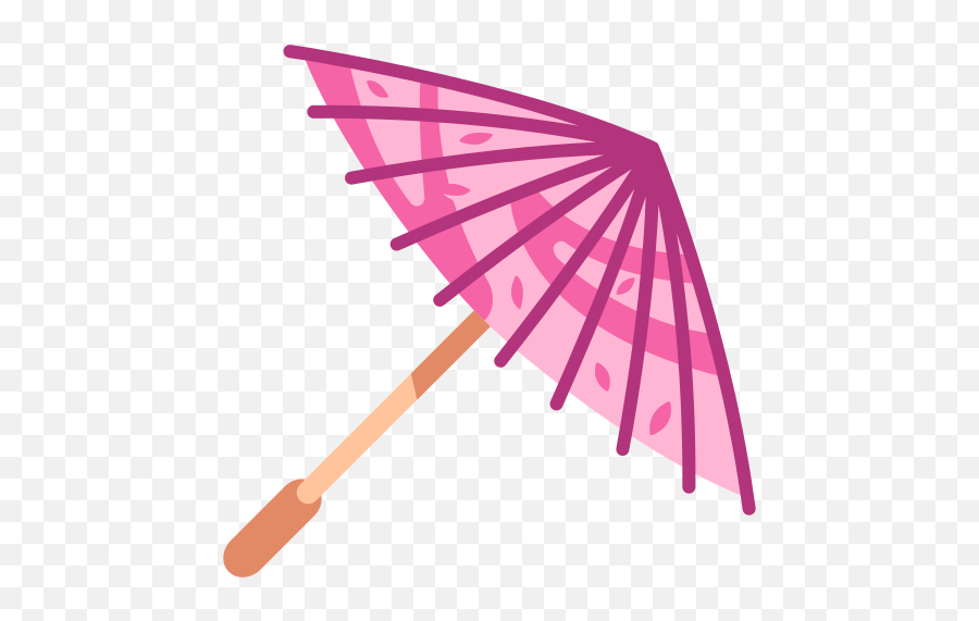 Umbrella Parasol Japan Wagasa - Paper Umbrella Icon Emoji,Japanese Emoticon Triangle