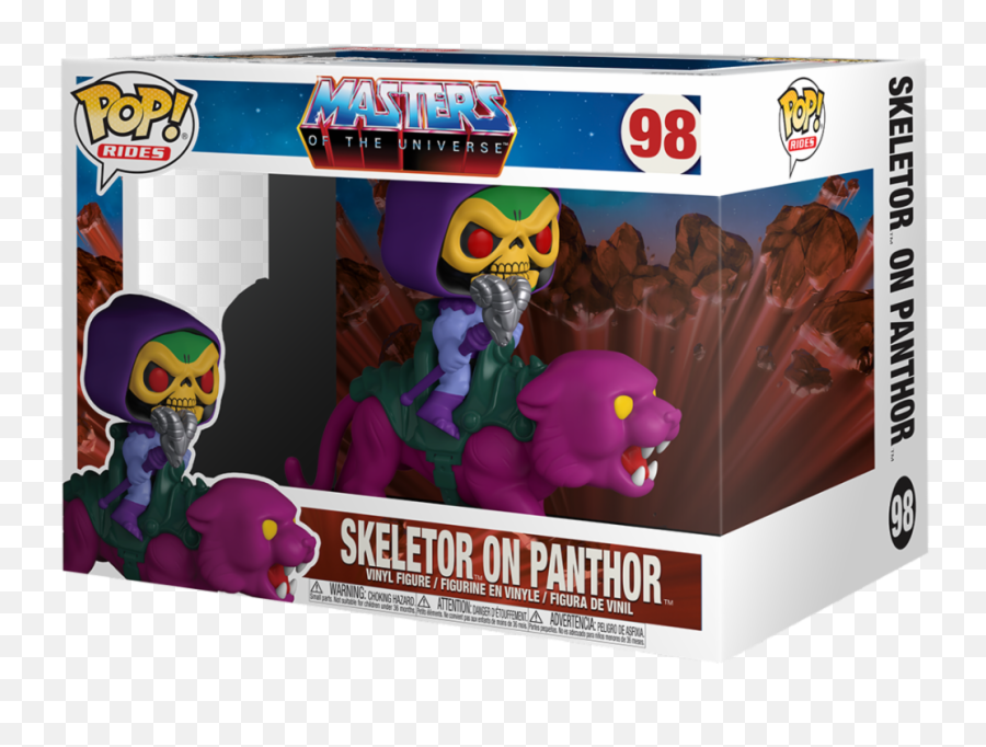 Funko New Masters Of The Universe Pop Vinyl And Keychains - Skeletor Panthor Pop Emoji,Skeletor Emoticons