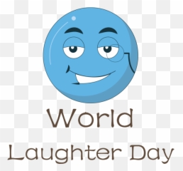 World Laughter Day Smiley Cartoon Logo - Happy Emoji,Samta Mooning Emoticon