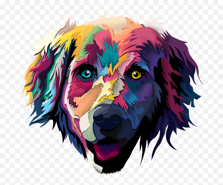 Free Photo Puppy Dog Pop Art Golden - Puppy Pop Art Emoji,Pop Art Emotions