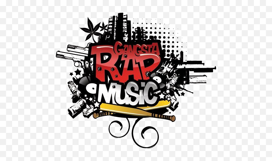 Rap Music Design - Rap Music Png Emoji,Rap Music Emojis
