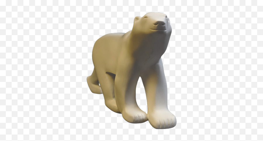 Polar Bear Sculpture By Francois Pompon - Temarte Polar Bear Emoji,Where Is The Gorilla Emoji