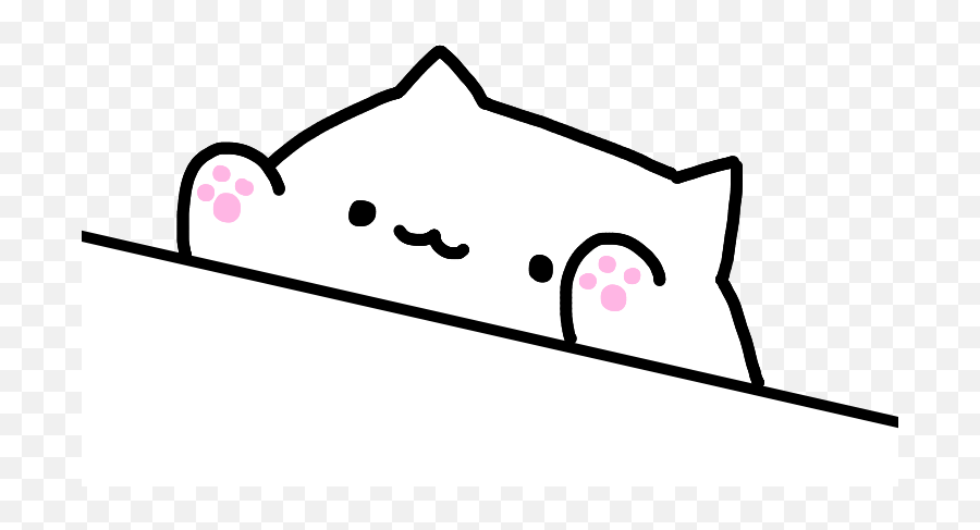 Bongocat Bongo Cat Meme Sticker - Dot Emoji,Bongo Cat Emoji
