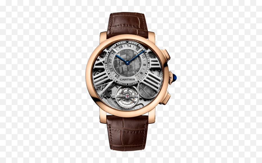 Rotonde De Cartier Earth And Moon Watch - T055 Emoji,Moon Watch The Emotion Lab