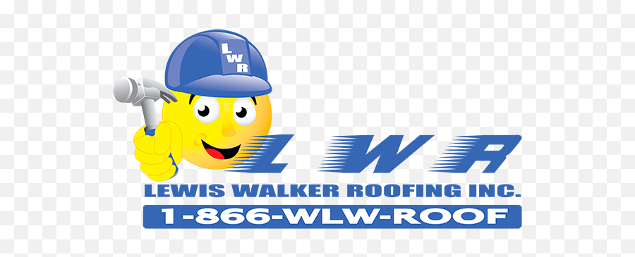 Metal Roof - Lewis Walker Roofing Logo Emoji,Metal Emoticon