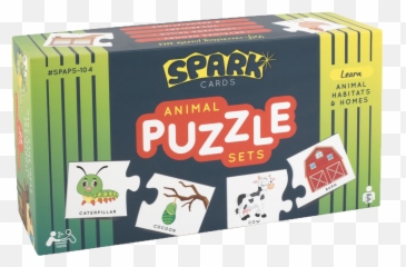 Spark Animal Puzzle Set Emoji,Emotion Sequence Cards
