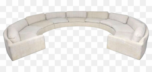 Luxury Huge Circular Sectional Sofa - Luxury Couch Transparent Png Emoji,Walnut Emoji