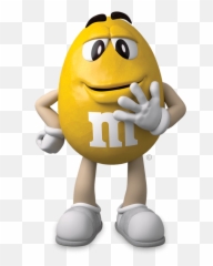 M And M Cartoon Yellow Emoji,Licking Emoticon