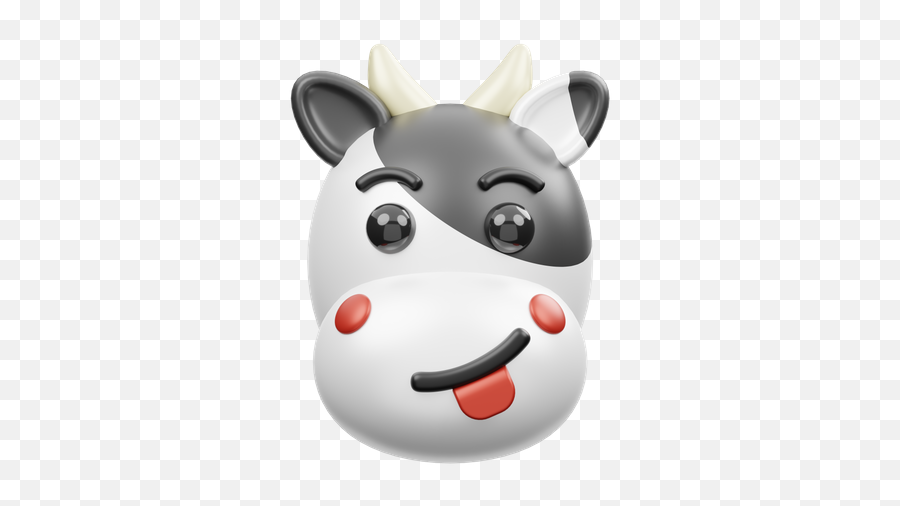 Premium Cute Sheep Emoji 3d Illustration Download In Png,Transparent Sheep Emoji