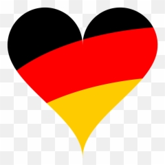 German Clipart Flag Germany German - Transparent German Flag Heart Emoji,Bavarian Flag Emoji