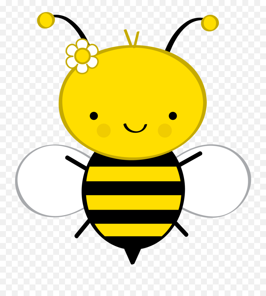 Bee - Clip Art Cartoon Bumble Bee Emoji,Bee Minus Emoji