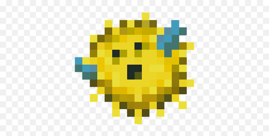 Pufferfish - Hypixel Skyblock Wiki Minecraft Old Puffer Fish Texture Emoji,Fish Emoticon