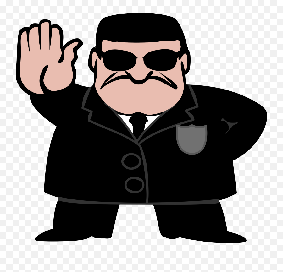 Free Fbi Police Man Stop Clipart Clipart And Vector Image - Fbi Clipart Emoji,Cop Emoji
