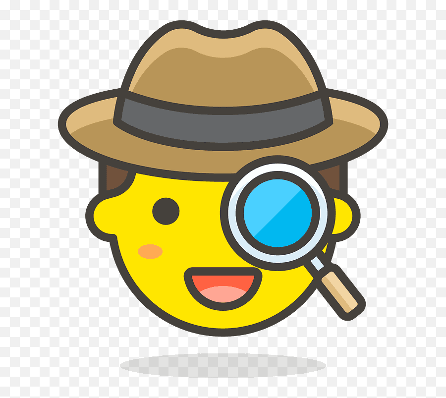 Icon Of 780 Free Vector Emoji - Detektiv Png,Detective Hat Emoji