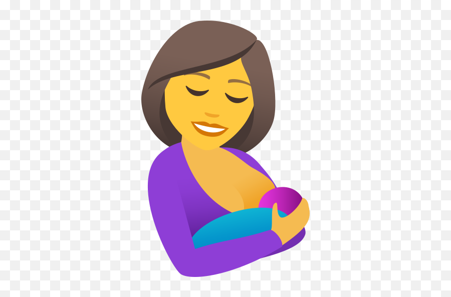 Gif - Una Mujer Emoji Embarazada,Breastfeeding Emoji