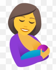 Gif - Una Mujer Emoji Embarazada,Breastfeeding Emoji