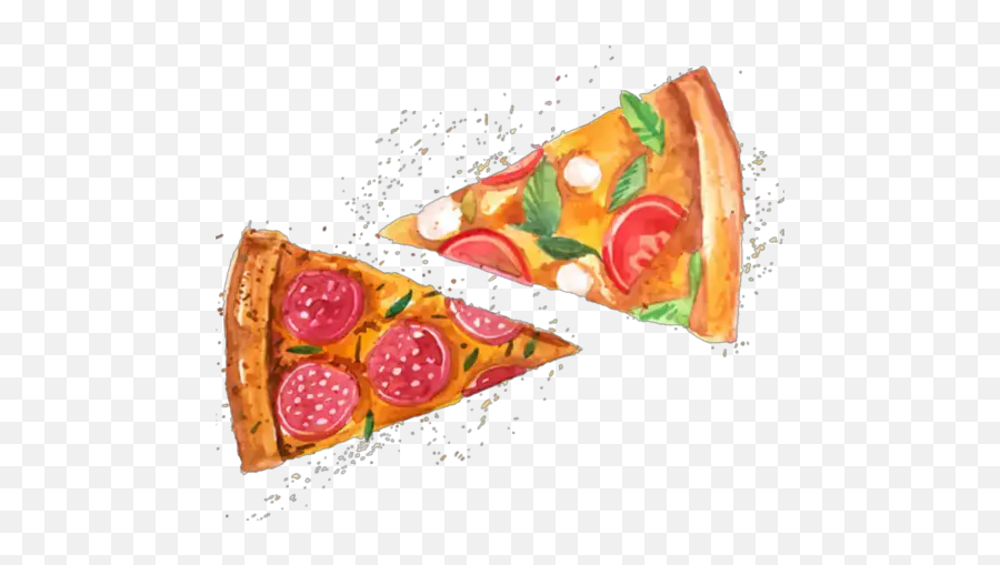 Pizza Stickers For Whatsapp - Placas Decorativas De Pizza Emoji,Emojis Pizza