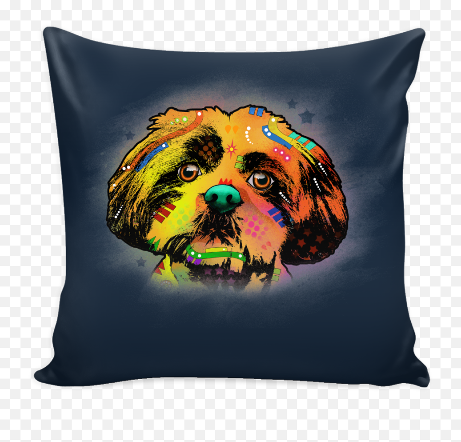 Shihtzu Pillow Cover Multiple Colors - Decorative Emoji,Almofada De Emoji