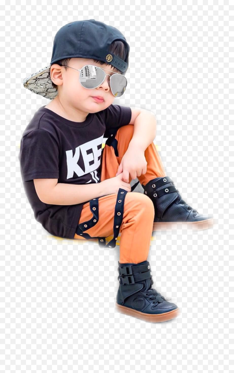 Boy Sitting Cool Guy Sticker - Stylish Boy Cute Baby Boy Whatsapp Dp Emoji,Cool Guy Emoji Meme