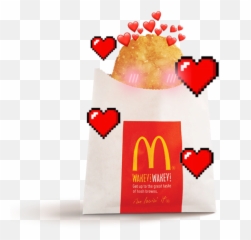 Love Them Hashbrowns Sticker - Language Emoji,Hashbrown Emoji
