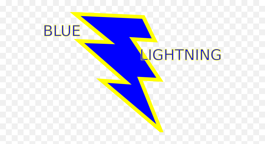 Blue Lightning Bolt Clipart Clip Art - Lightning Bolt Png Yellow Blue Emoji,Monster Lightning Bolt Emoji