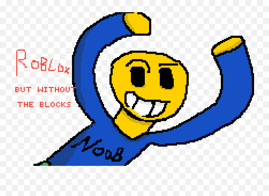 Pixilart - Come On Down To Roblox By Edwardg Happy Emoji,Emoticon Blocks