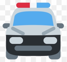 Oncoming Police Car Emoji Clipart - Png Patrulla Gratis,Car Crash Emoji