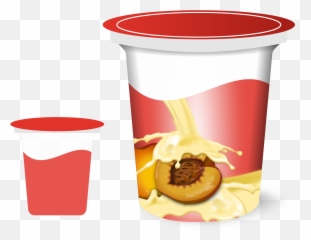 Download Emoji Clipart Peach Source - Transparent Background Yogurt Cup Png,Peach Emoji Png