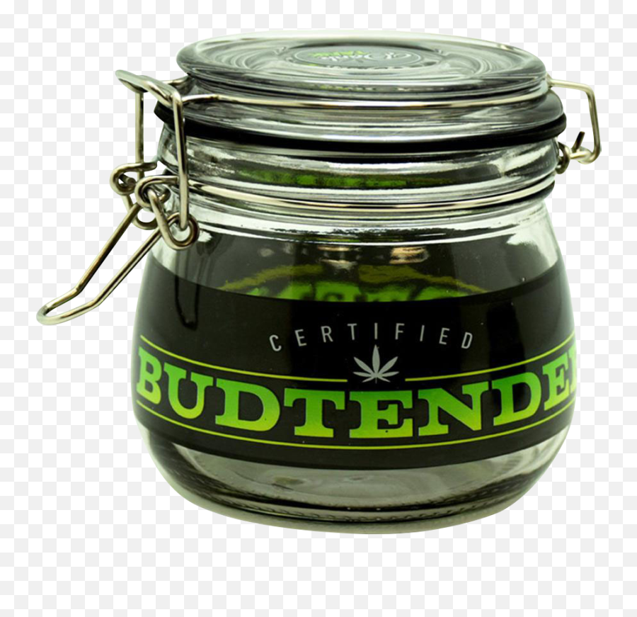 Dank Tank Budtender Airtight Glass Storage Jar - Budtender Dank Tank Emoji,Best Dank Emojis