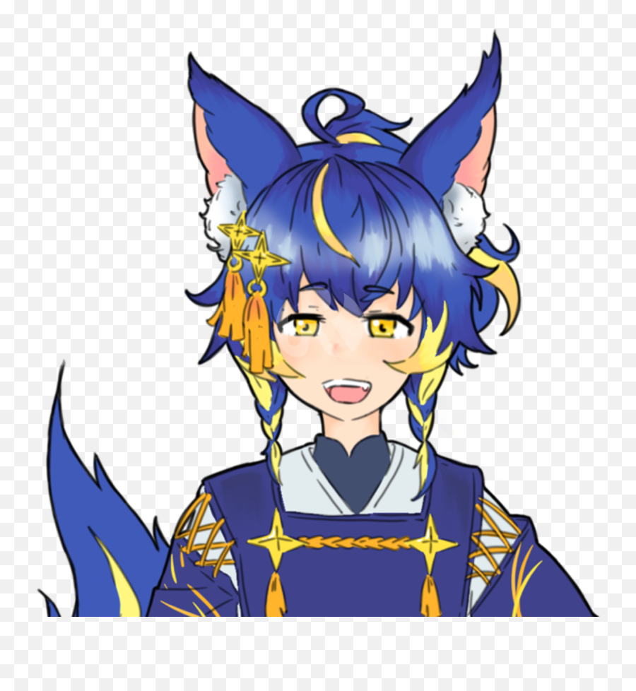 Lazuli Hiko - Fictional Character Emoji,Headpat Emoji