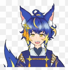 Lazuli Hiko - Fictional Character Emoji,Headpat Emoji
