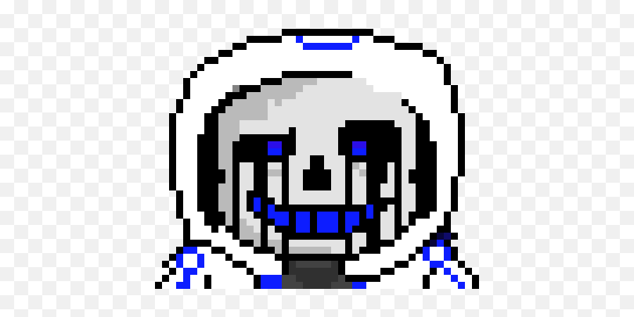 Pixel Art Gallery - Dusttrust Gaster Blaster Emoji,Emoticons Luv Hugs