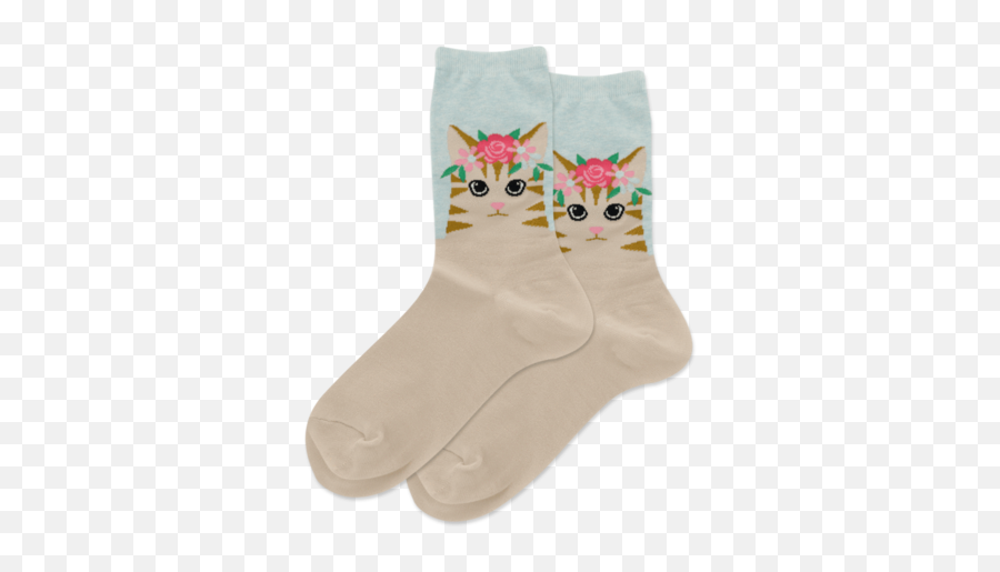 Cotton Crew Socks - Soft Emoji,Crown Emoji Sports Socks