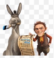 Donkey Shrek Png - Rumpelstiltskin Shrek Emoji,Shrek 4 Script In Emoji