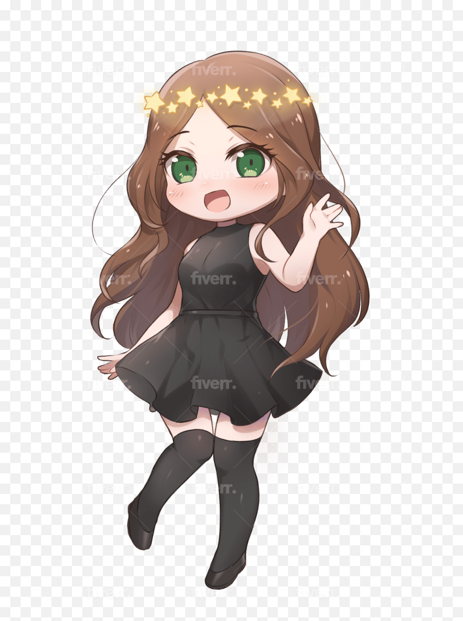 Draw Cute Chibi For You By Usagi1923 Fiverr - Fictional Character Emoji,Anime Emotion Pose