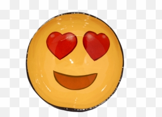 Kokosnuss Emoji Herzaugen - Happy,Gross Emoji