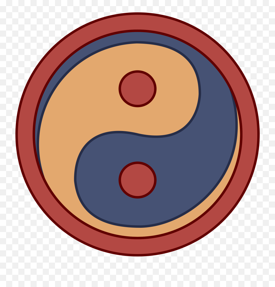 Clip Art Library - Yin And Yang Roman Emoji,Tumblr Yin Yang Emoticon