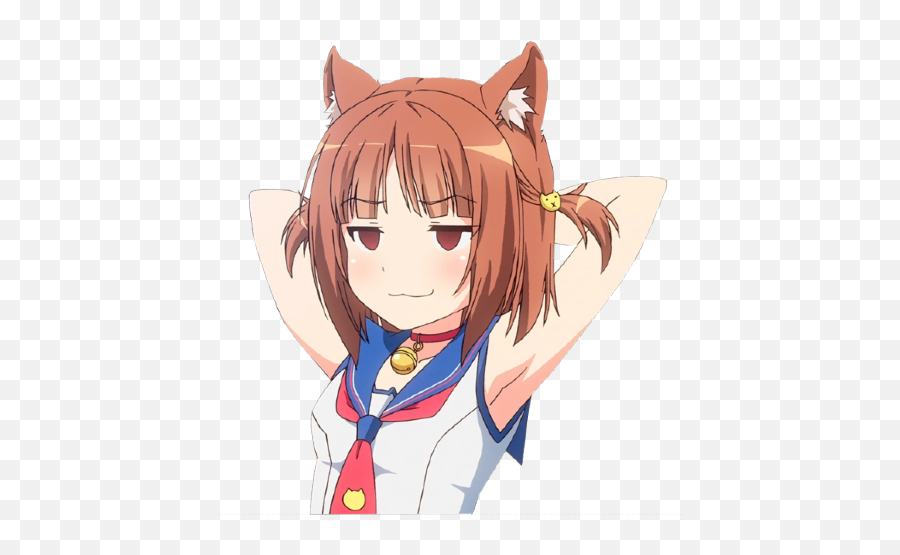 Azuki Nekopara Smug Emoji,Chilling Emojis