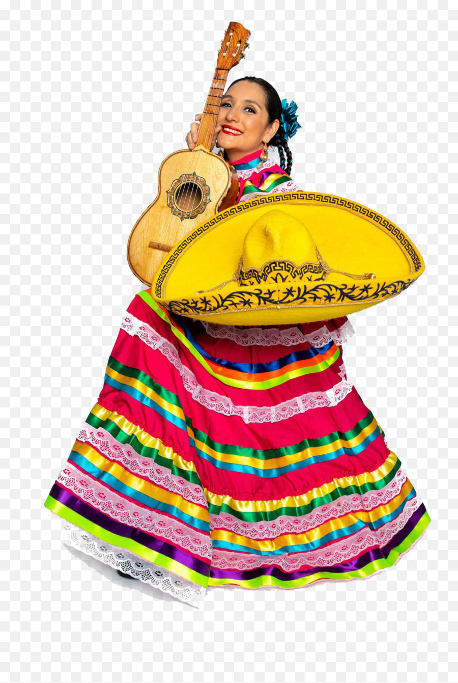 Veronica Robles - Mexican Girl Mariachi Emoji,Facebook Emoticon Mariachi