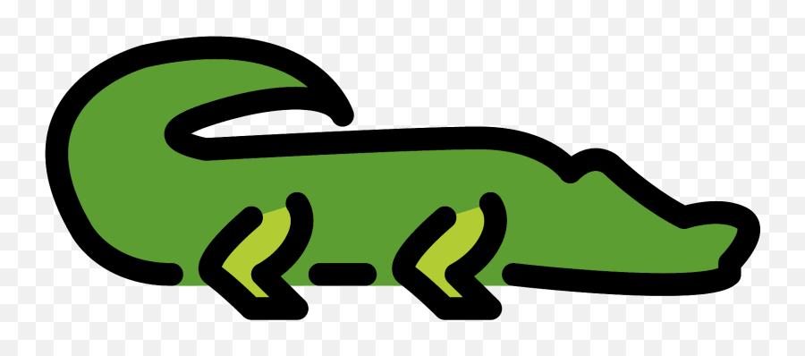 Creazilla - Crocodiles Emoji,Yoshi Emojis
