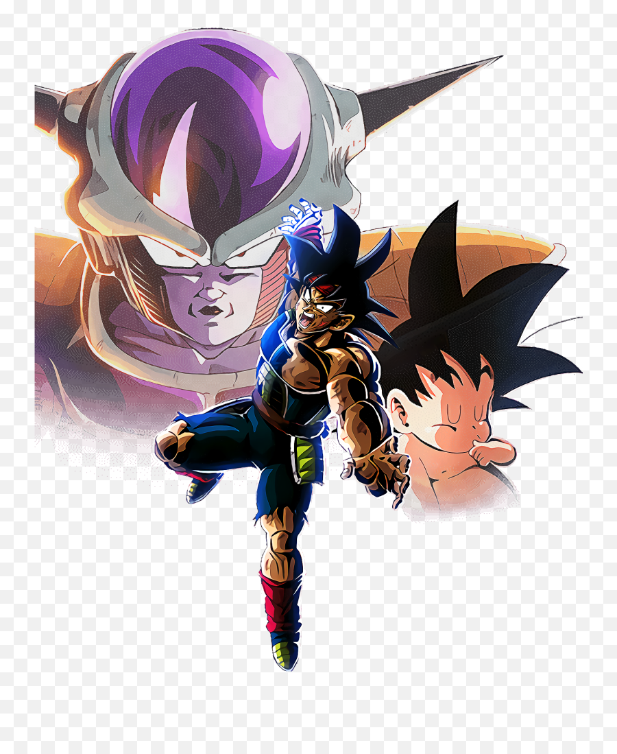 Shining Life Of The Universe Bardock Render Dragon Ball Z Emoji,Emojis 2048 Pixels Sized