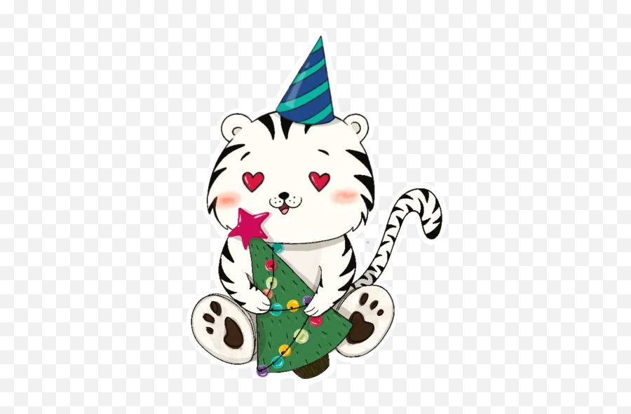 Telegram Sticker From Tiger Year Pack Emoji,Emoji Happy Year Of The Tiger New Year